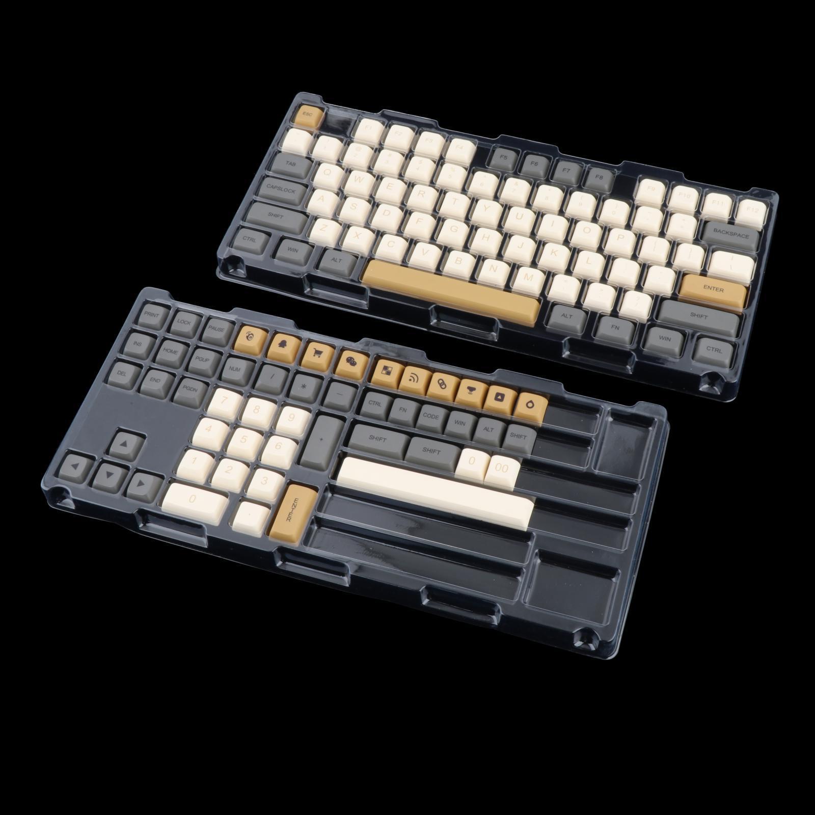 125 Keys PBT  Xda  Waterproof Dustproof for Laptop Desktop