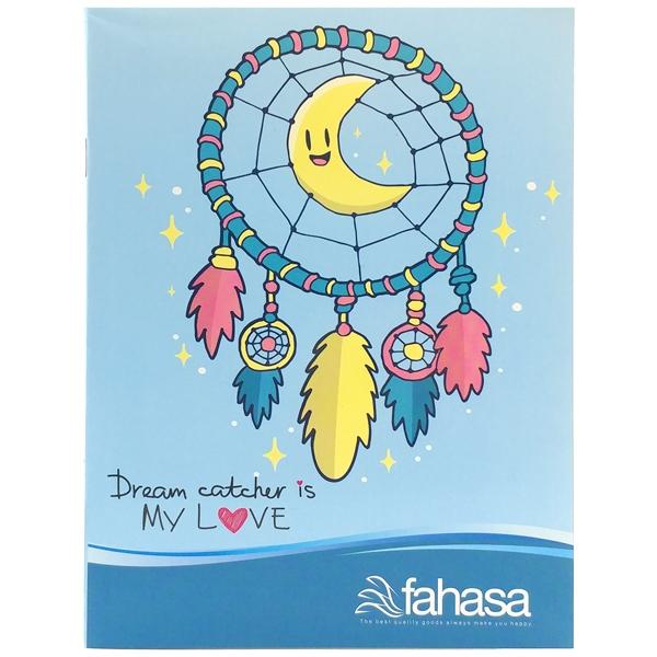 Combo 5 Tập Học Sinh Kẻ Ngang 200 Trang 80gsm Dream Catcher - Fahasa (Mẫu Màu Giao Ngẫu Nhiên)