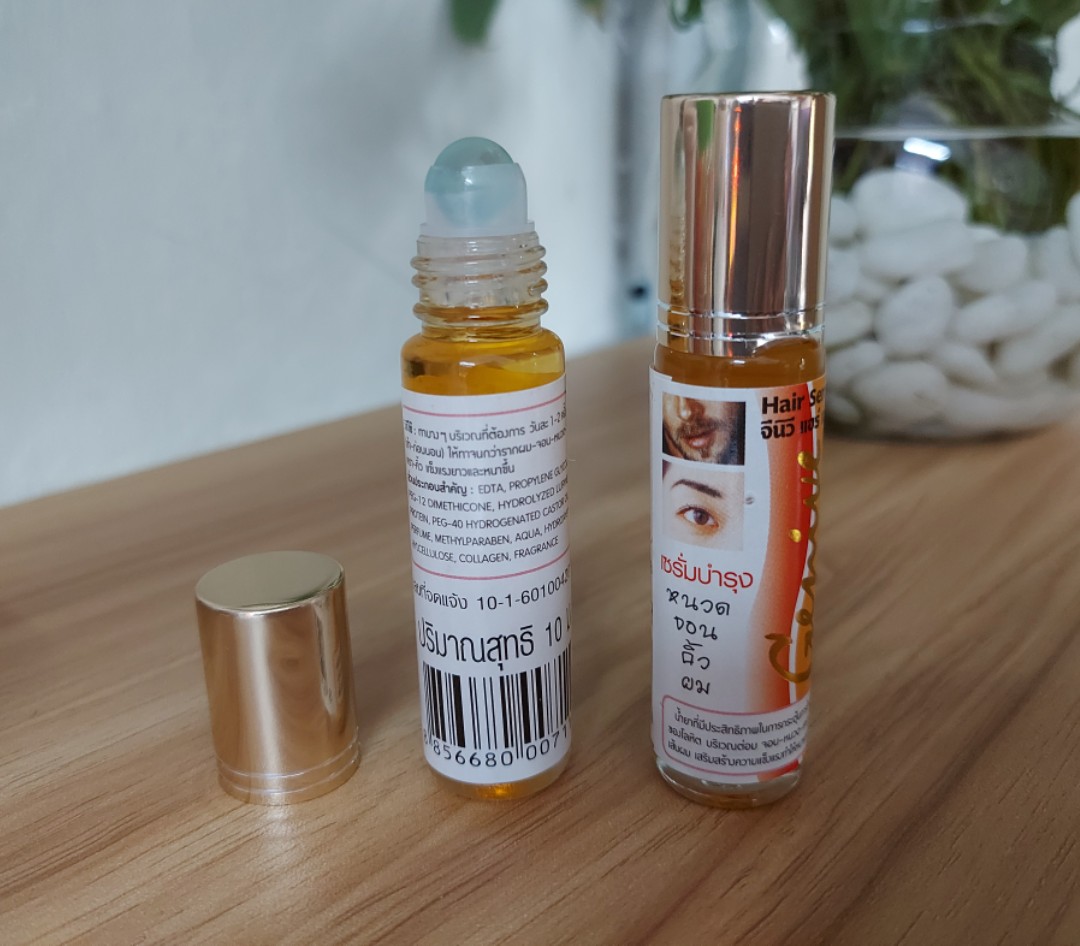 Serum kích mọc lông mi, chân mày, râu, ria mép, tóc Genive Thái Lan 10ml