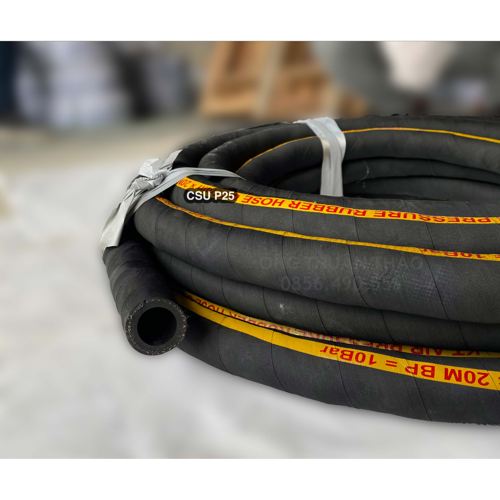 Ống Cao Su Bố Vải Phi 25mm CUỘN 20 MÉT - Hàng Nhập Khẩu - Ống Thuận Thảo