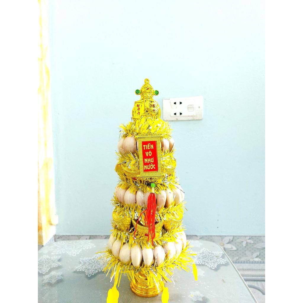 Tháp tỏi 5 tầng - tháp tỏi thờ thần tài