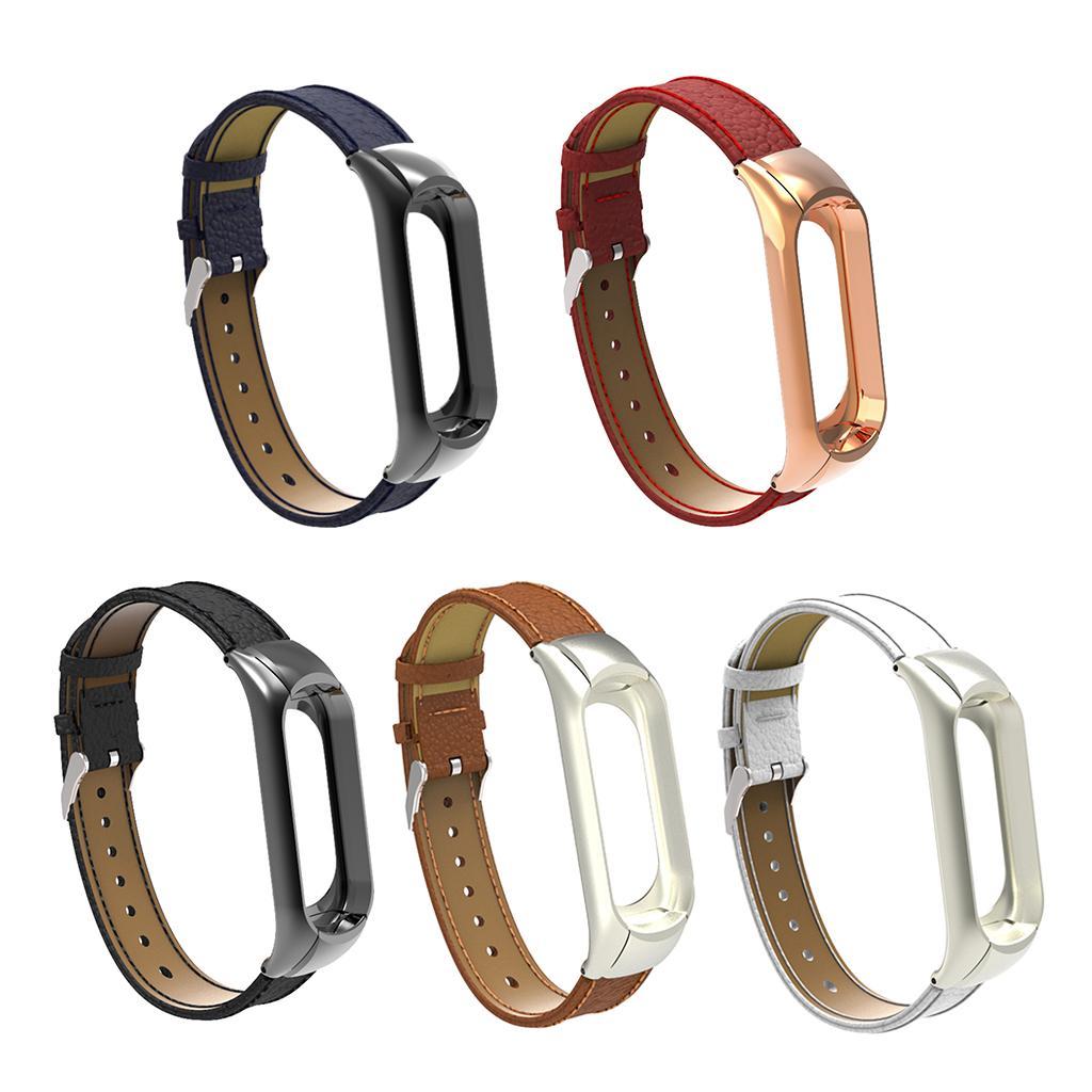 Leather Strap Wrist Strap Smart Band Accessories for Band 3