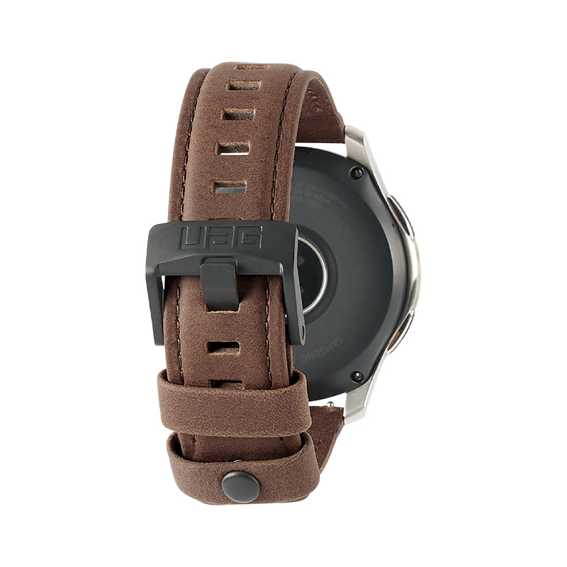 Dây đeo Samsung Galaxy Watch 46mm UAG Leather Series - hàng chính hãng