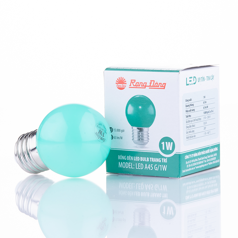 Led bulb trang trí A45 1W