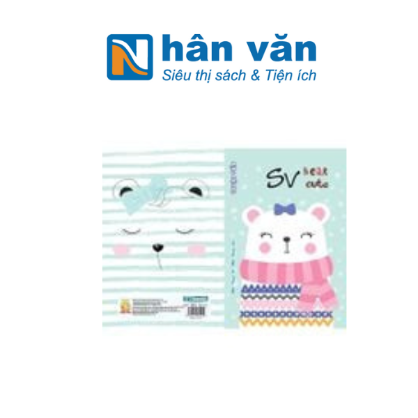 Tập Sinh Viên Tân Thuận Tiến Bear Cute - 200 Trang 70 Gsm Kẻ Ngang