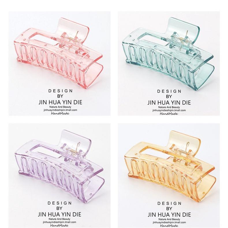 - KẸP CÀNG CUA TRONG SUỐT NHIỀU MÀU TRẺ TRUNG HÀN QUỐC - NUNAM SHOP