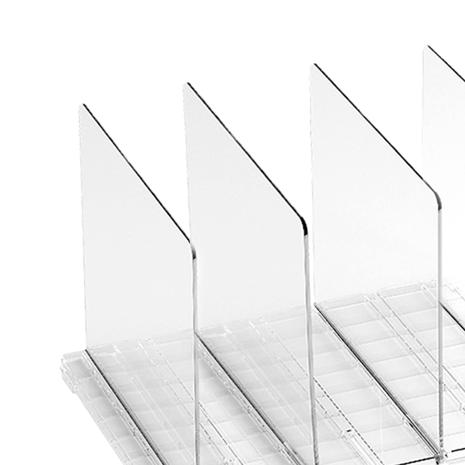 Closet Shelf Dividers Partition Practical Smooth Edges Closets Shelf Separator for Bookcases