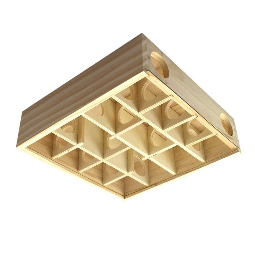 Pet Hamster Wooden Maze Tunnel Gerbil Rat Mouse Mice Small Animal Play Toys