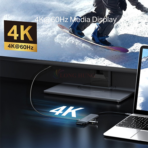 Cổng chuyển đổi TP-Link 7-in-1 USB-C UH7020C - Hàng chính hãng