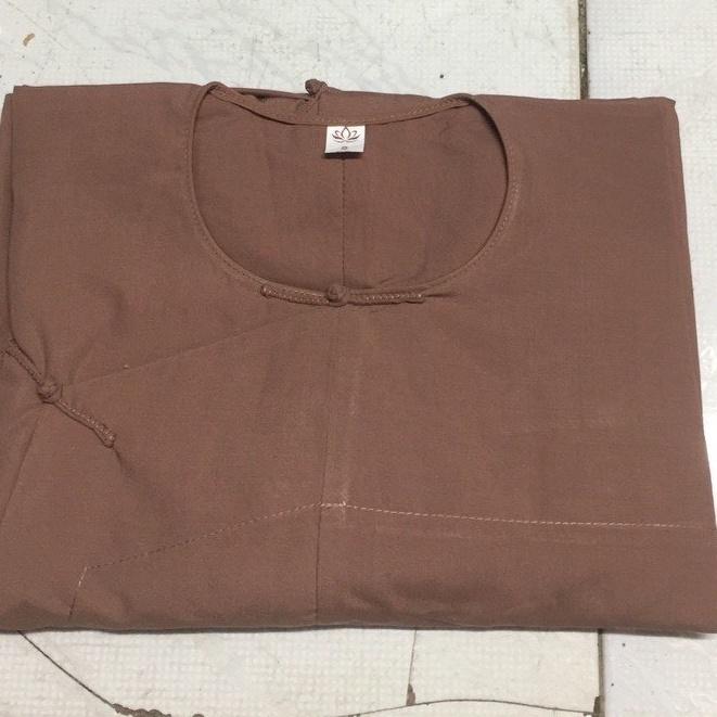 Đồ Lam Đi Chùa Mẫu Vạt Hò - Cacao Nút Thắt, Size 28 - 3 - 61Kí