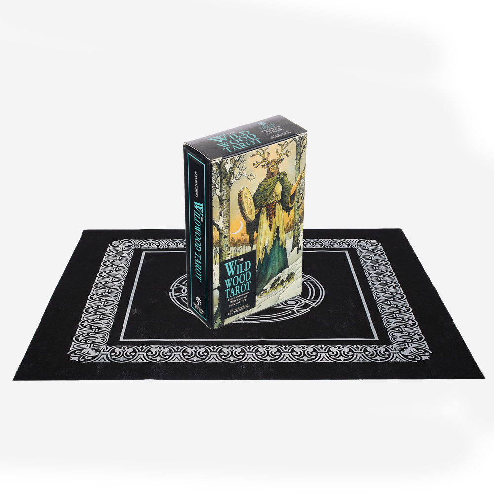 Combo Bộ Bài Bói Tarot Wild Wood Tarot và Khăn Trải Bàn Tarot