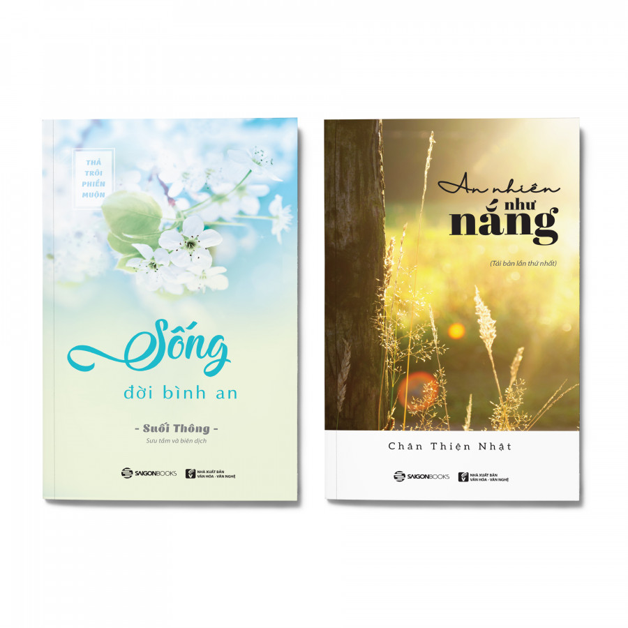 Combo 2 cuốn: Sống Đời Bình An, An Nhiên Như Nắng