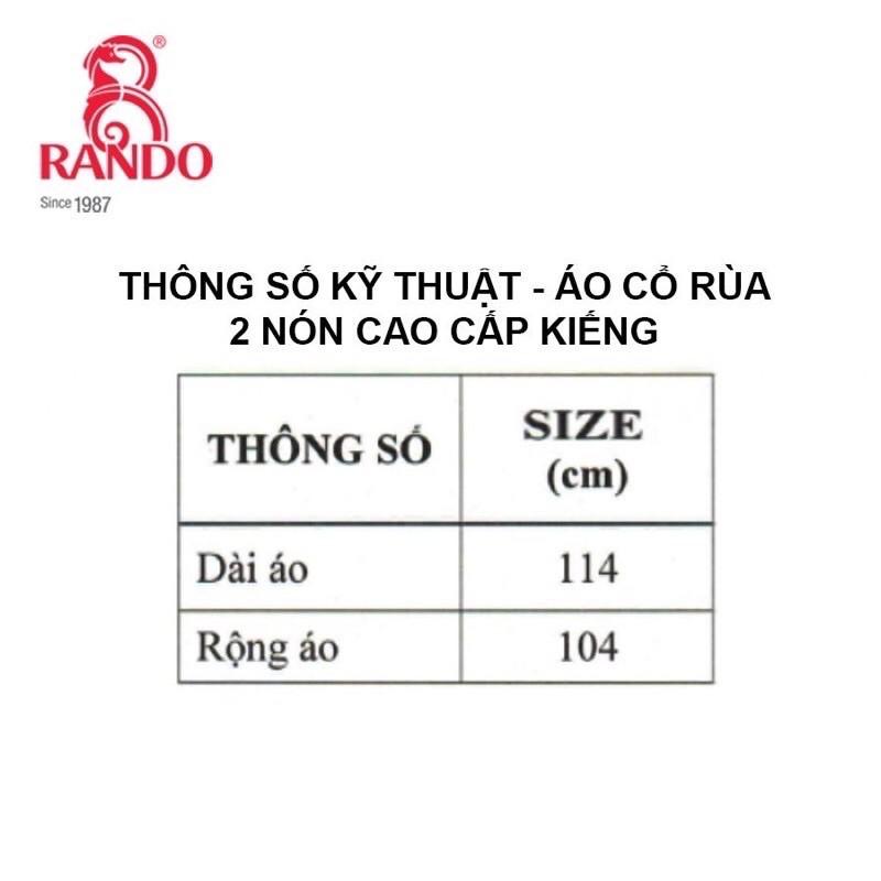 ÁO MƯA 2 ĐẦU CAO CẤP CÓ KIẾNG RANDO