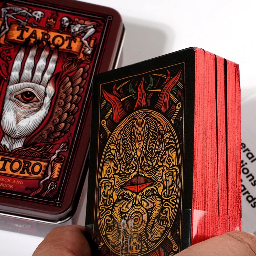 Bộ Bài Del Toro Tarot Hộp Sắt