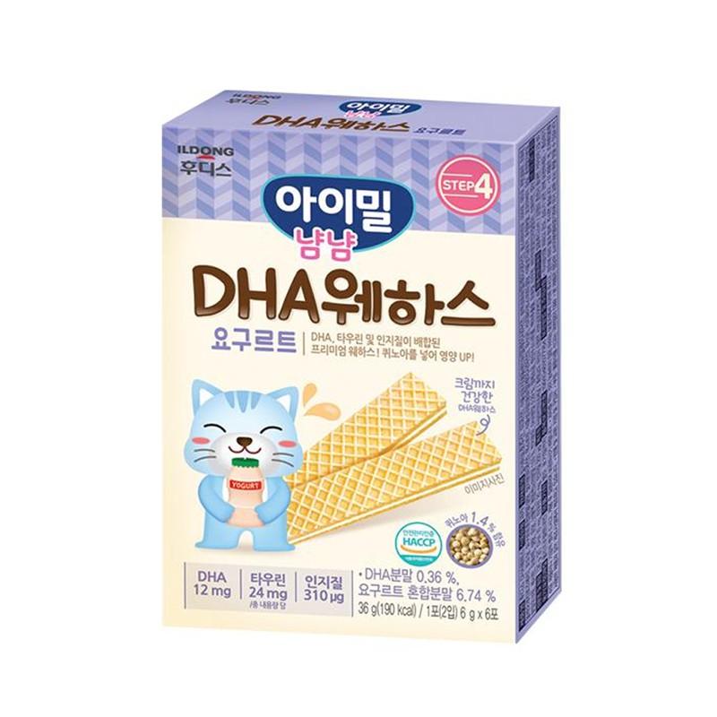 Bánh xốp ăn dặm Ildong Hàn Quốc vị Sữa chua dành cho bé từ 7M+ (Date 8/2022)