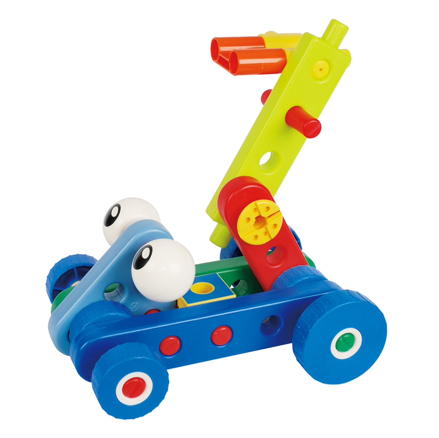 Đồ Chơi Lắp Ráp Xe Mô Hình Cho Trẻ - Crazy Crafts Gigo Toys 7266 (28 Mảnh Ghép)