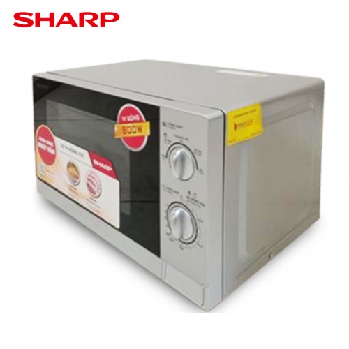 Lò vi sóng Sharp R-202VN-S, Dung tích 20 Lít, Công suất 800W - Hàng chính hãng