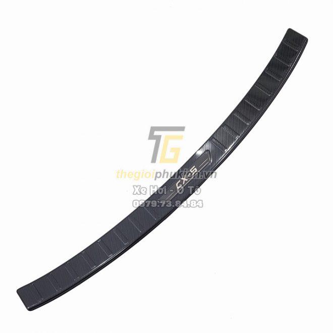 Ốp chống trầy cốp carbon, cacbon Mazda CX-5, CX5 2018-2020