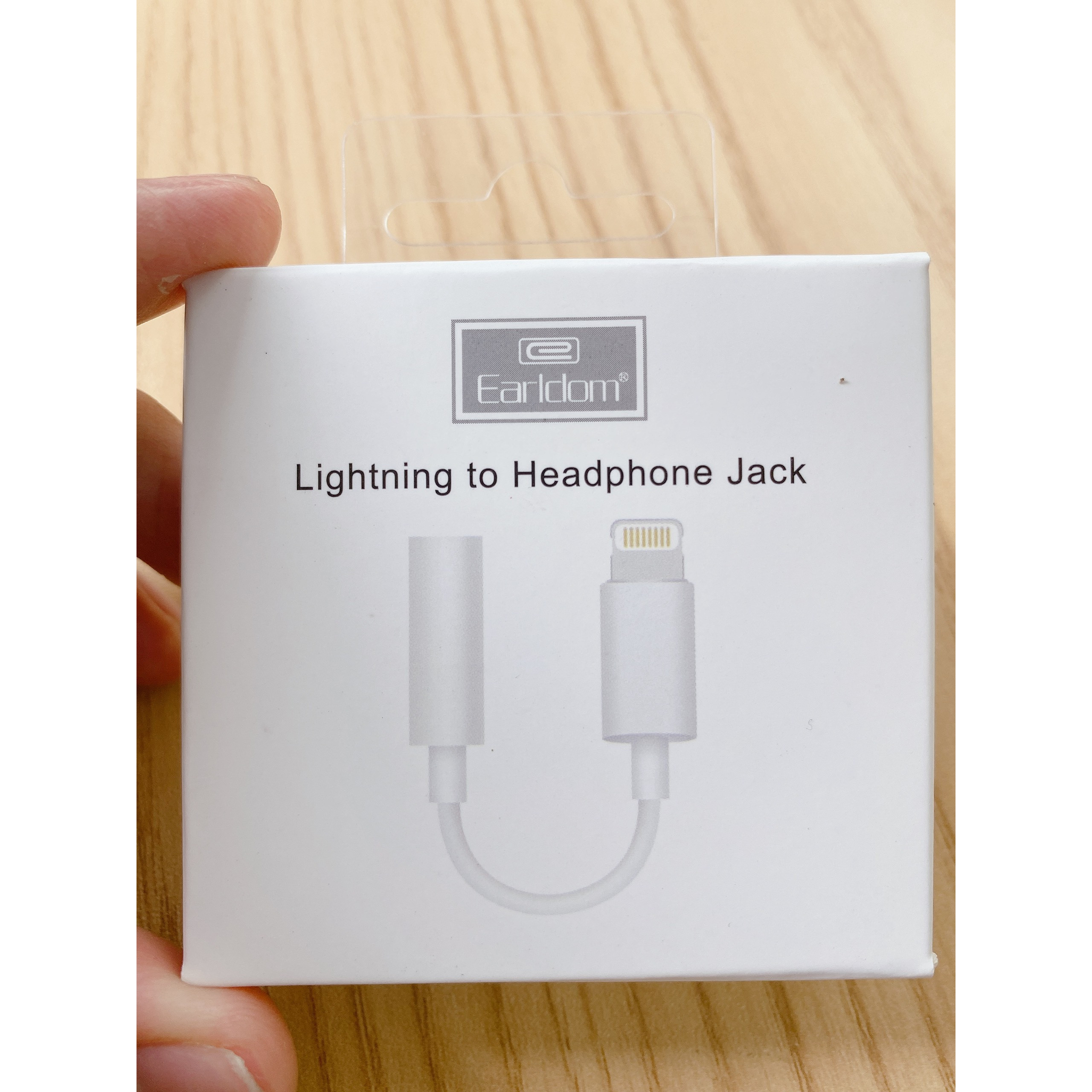 Jack Chuyển Lightning Sang 3.5mm Earldom ET-OT49 ( Kết Nối Bluetooth) hàng chính hãng