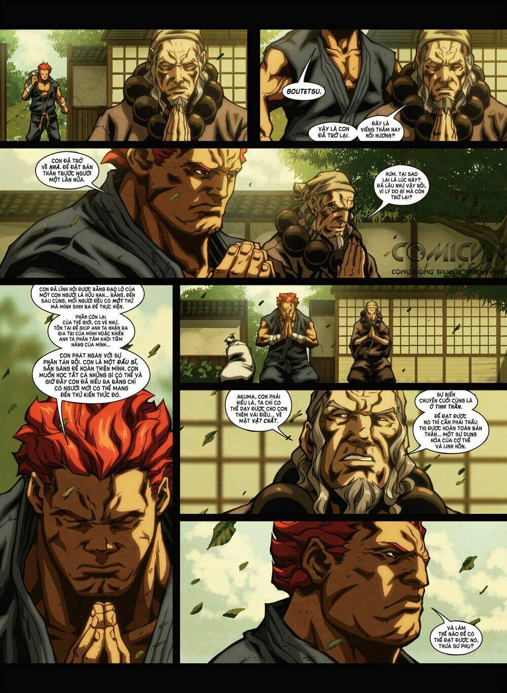 street fighter origins: akuma | cội nguồn street fighter: akuma chapter 5 5