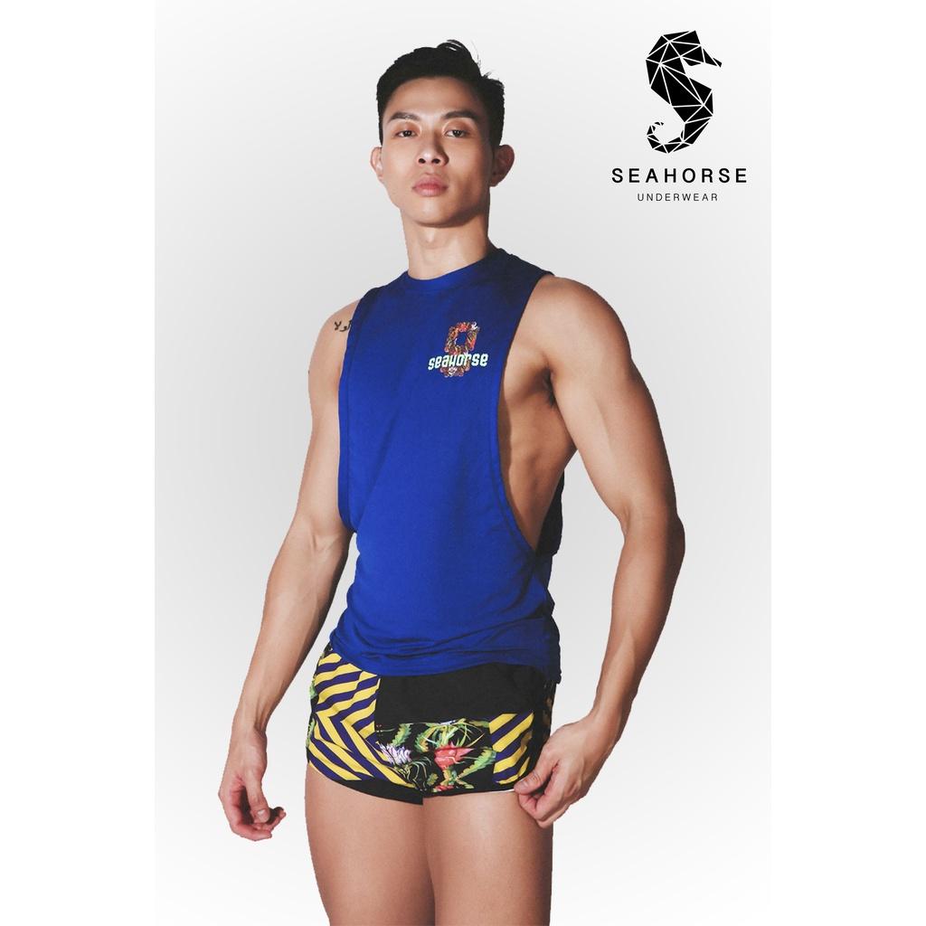 Áo gym tank top hở sườn SP86-SGYM023 Seahorse