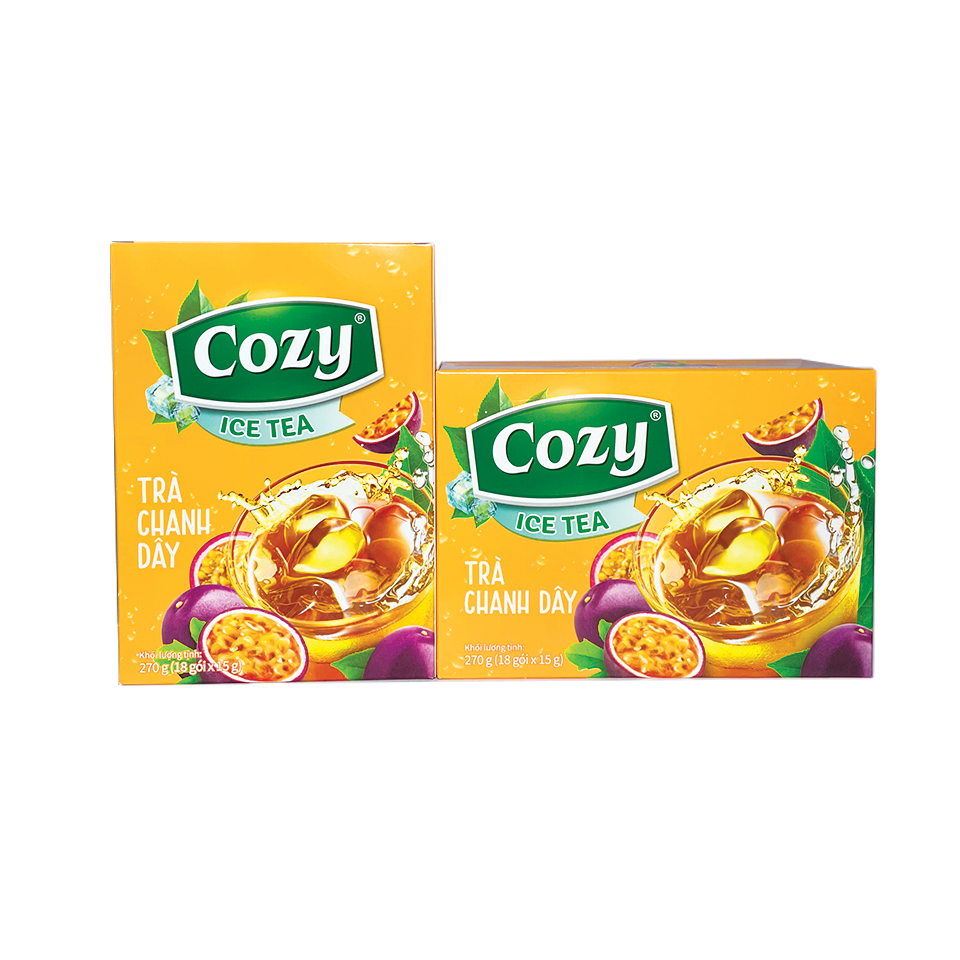 Cozy Trà Hòa Tan Chanh Dây (Hộp 18 gói x 15g )