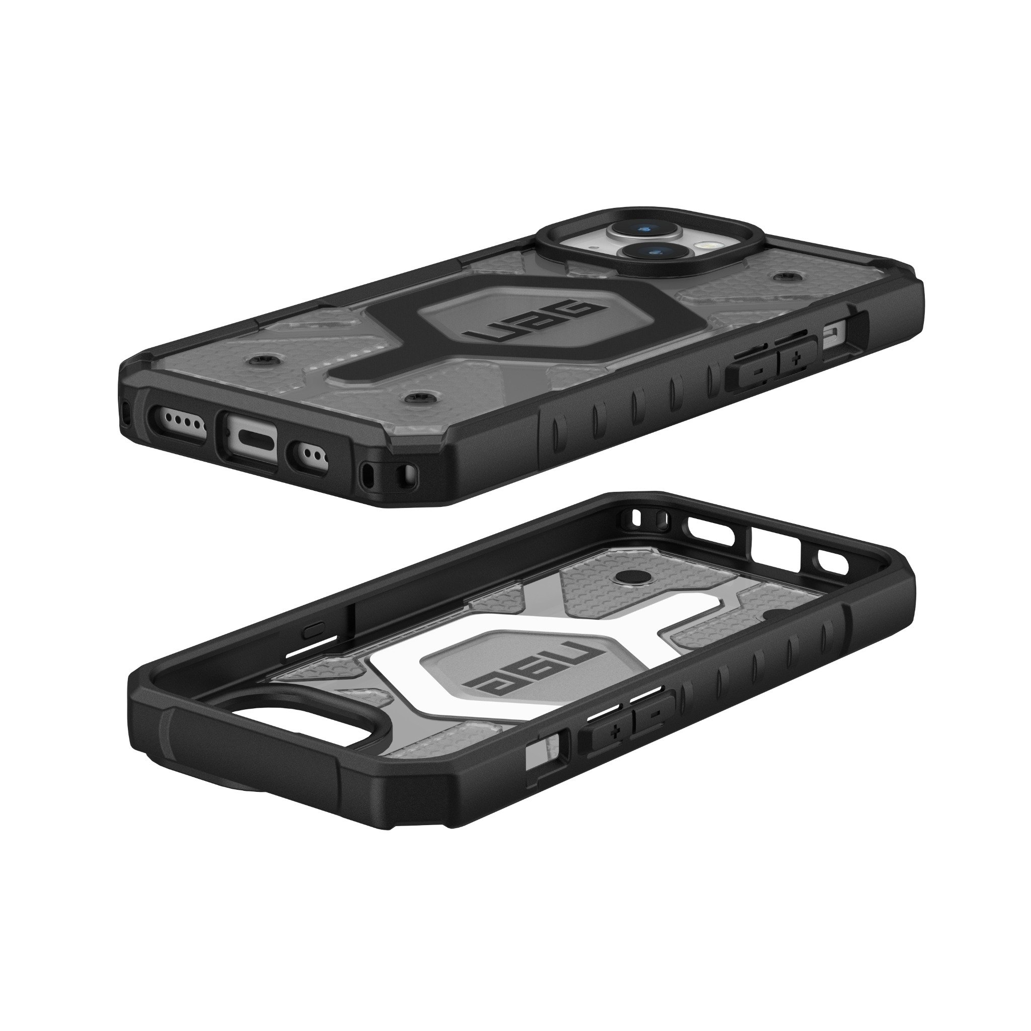 Ốp Lưng Chống Sốc UAG Pathfinder Clear Hỗ Trợ Sạc Magsafe Cho iPhone 15 - Hàng chính hãng
