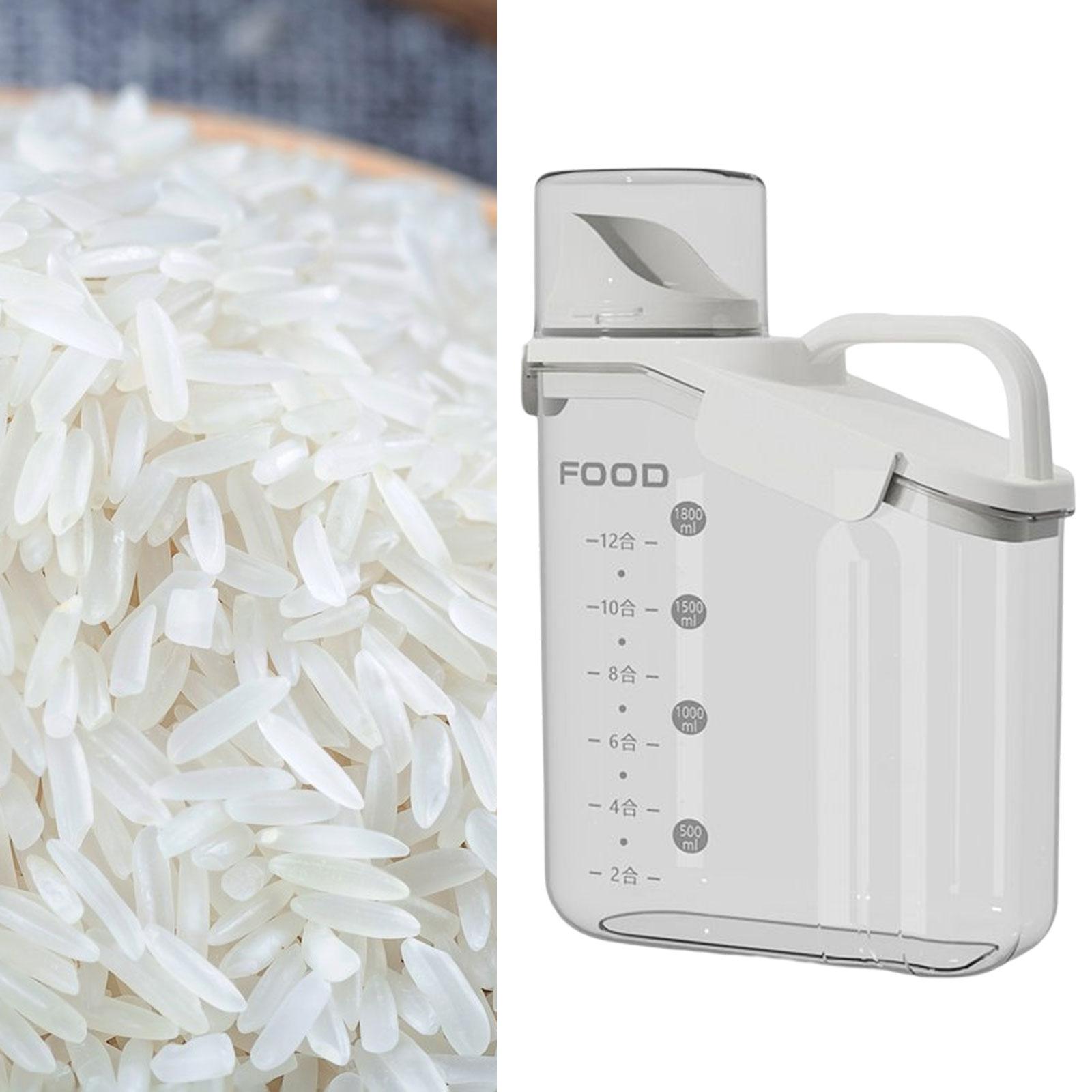 Cereal Storage Container Food Dispenser Pour for Pantry Baking Supply