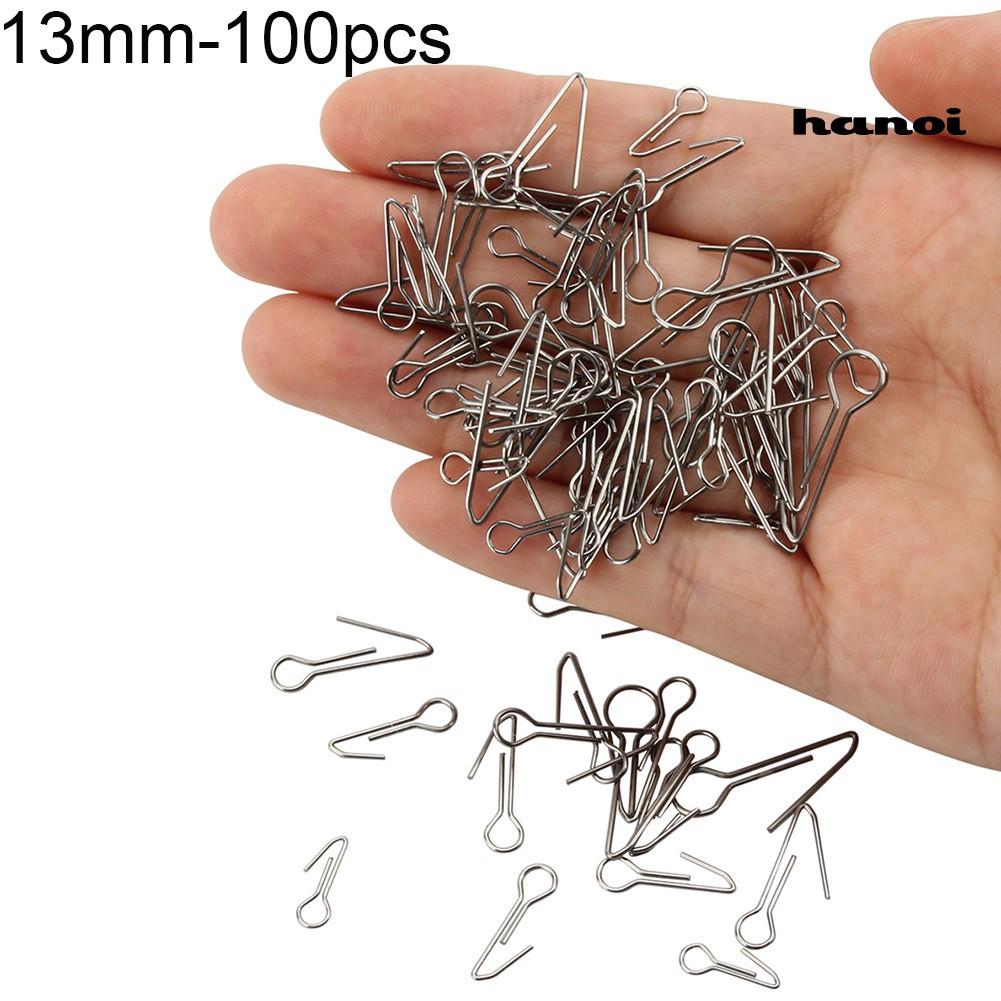 Bộ 100 Phụ Kiện Móc Câu Cá Bằng Thép Không Gỉ