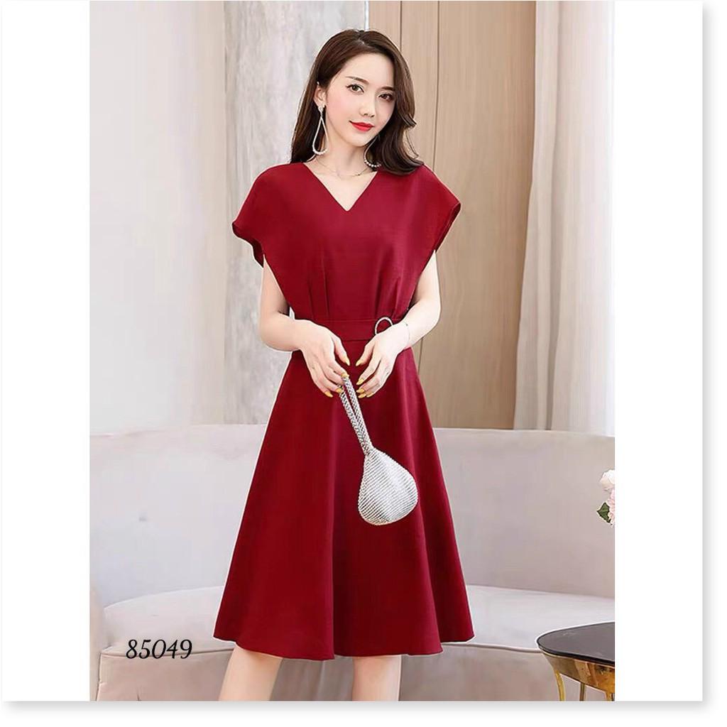 ĐẦM COTTON LẠNH THIẾT KÊ NER LƯNG XINH XẮN,HỌA TIẾT TRƠN NHƯNG KHÔNG KÉM PHẦN SANG TRỌNG