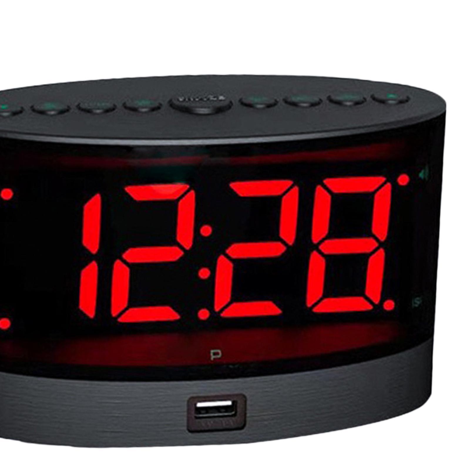 Vibrating Alarm Clock with A USB Charging Port for Home Decoration