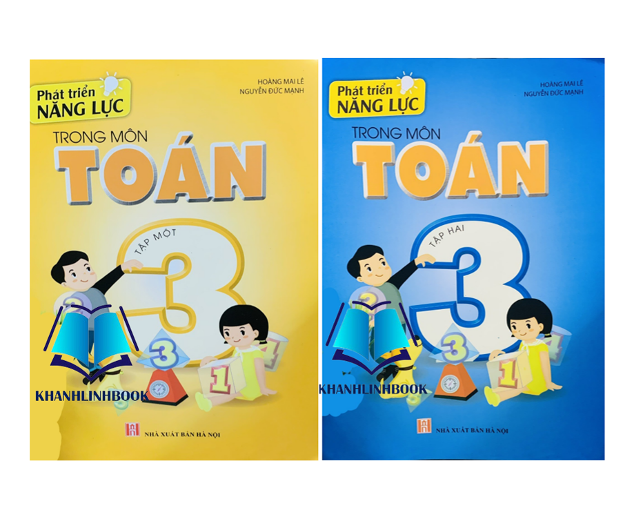 Sách - Combo Phát triển năng lực trong môn Toán lớp 3 - tập 1 + 2