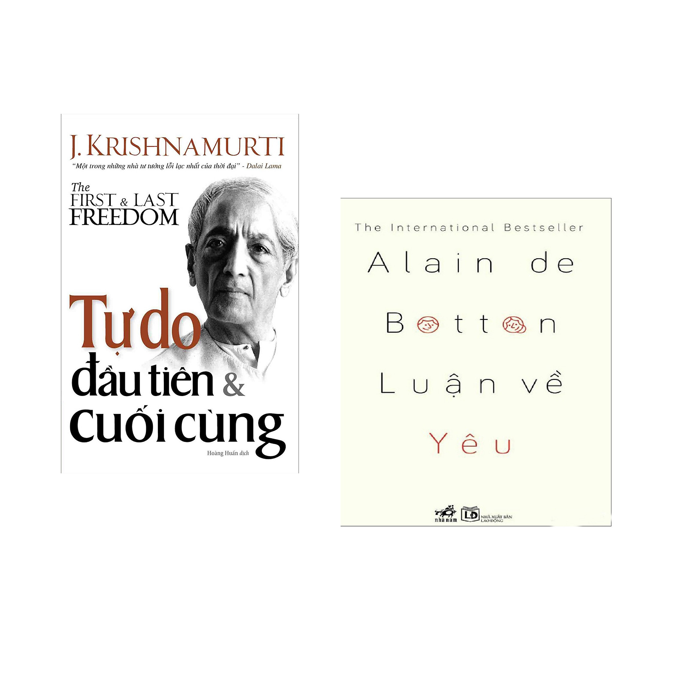 Combo 2 cuốn sách: Tự Do Đầu Tiên & Cuối Cùng + Luận về yêu