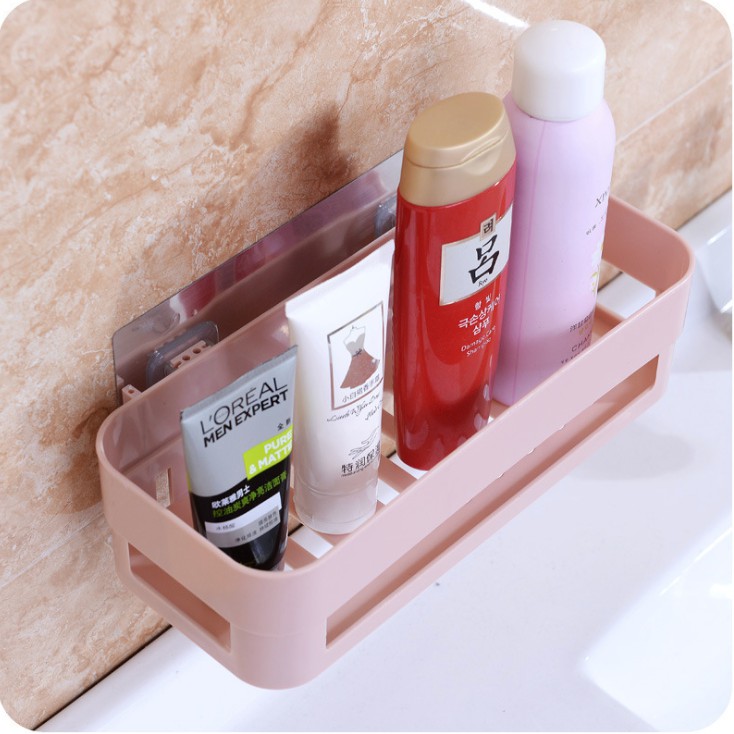Kệ Nhựa Đựng Đồ Nhà Tắm,Nhà Bếp Hút Chân Không Siêu Chắc Mã KHC1622