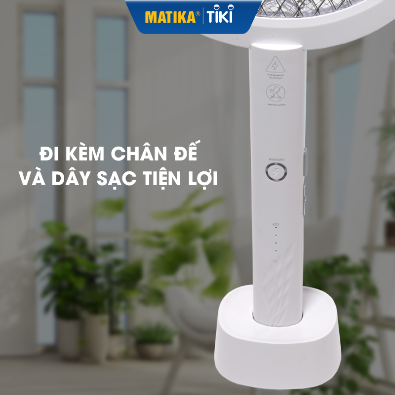 Vợt Muỗi 2in1 MATIKA MTK-MQ21 - Hàng chính hãng