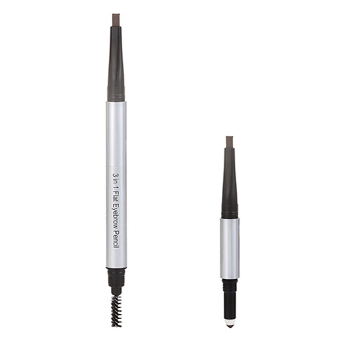 Bút kẻ chân mày Miniso 3 in 1 Flat Eyebrow Pencil - Hàng chính hãng