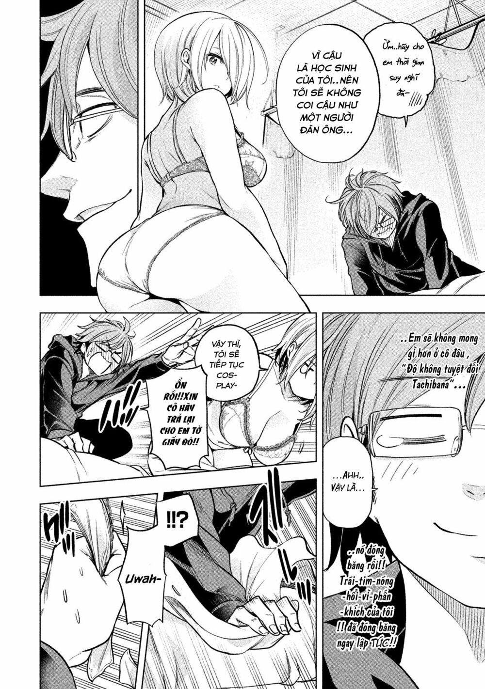 thế quái nào cô giáo lại ở đây!? chapter 32 8