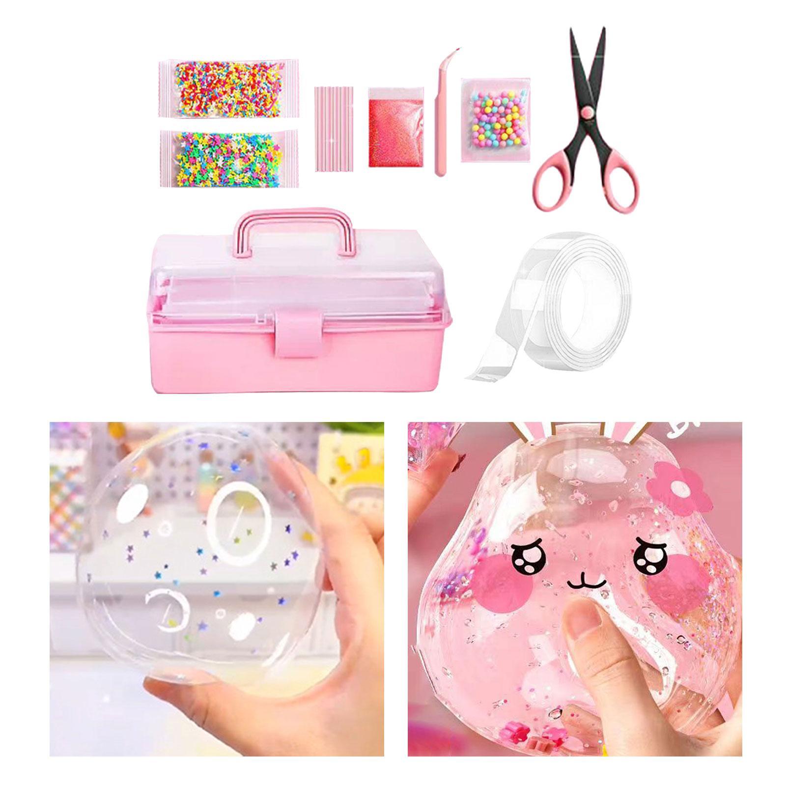 DIY Blow Bubbles Tape Double Sided Tape, Clear  Multipurpose Heavy Duty Mounting Tape Waterproof DIY Crafts Tape Strong Sticky Tape