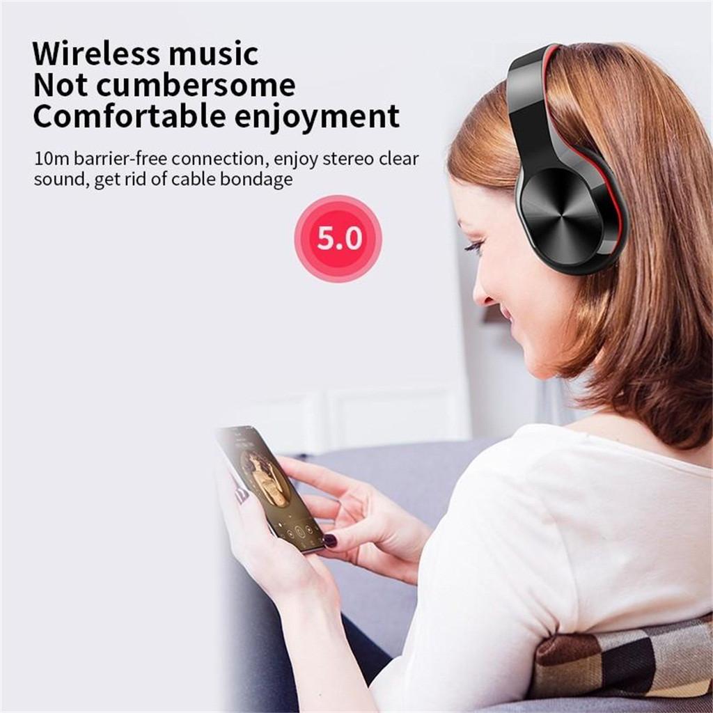 Mới Tai Nghe Nhét Tai T5 Bluetooth Không Dây Gắn Đầu Thẻ Thể Thao Chạy Bộ Tai Dây Kính Thiên Văn Máy Tính Chơi Game
