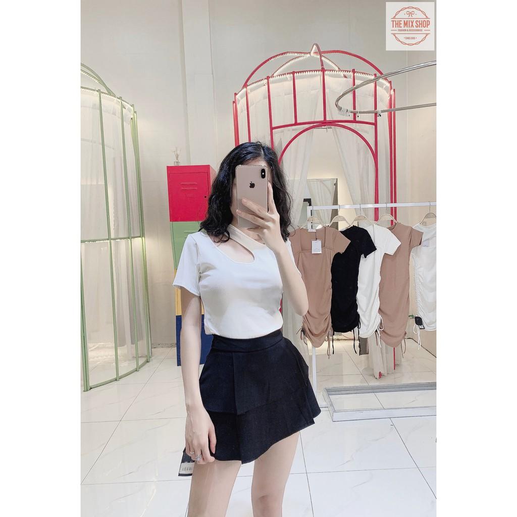 Áo Croptop Kiểu Hở Vai