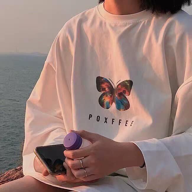 ÁO SWEATER POXFFEE BUTTERFLY UNISEX - ÁO SWEATERS BƯỚM 3 MÀU ĐẸP