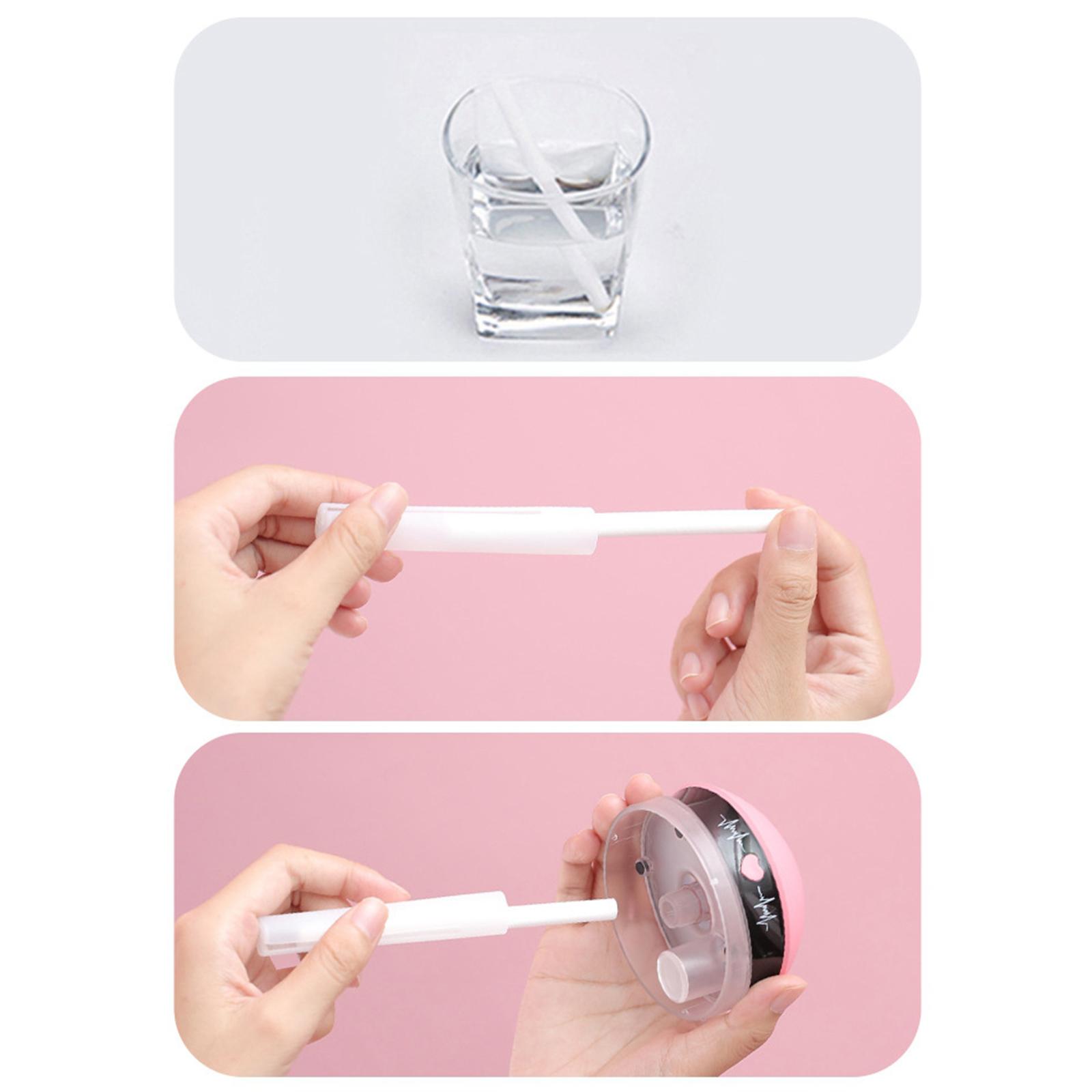 Portable Humidifier USB Powered Mini Robot Desktop Sprayer for Home Office Travel Car Air Moisturizing with LED Night Light