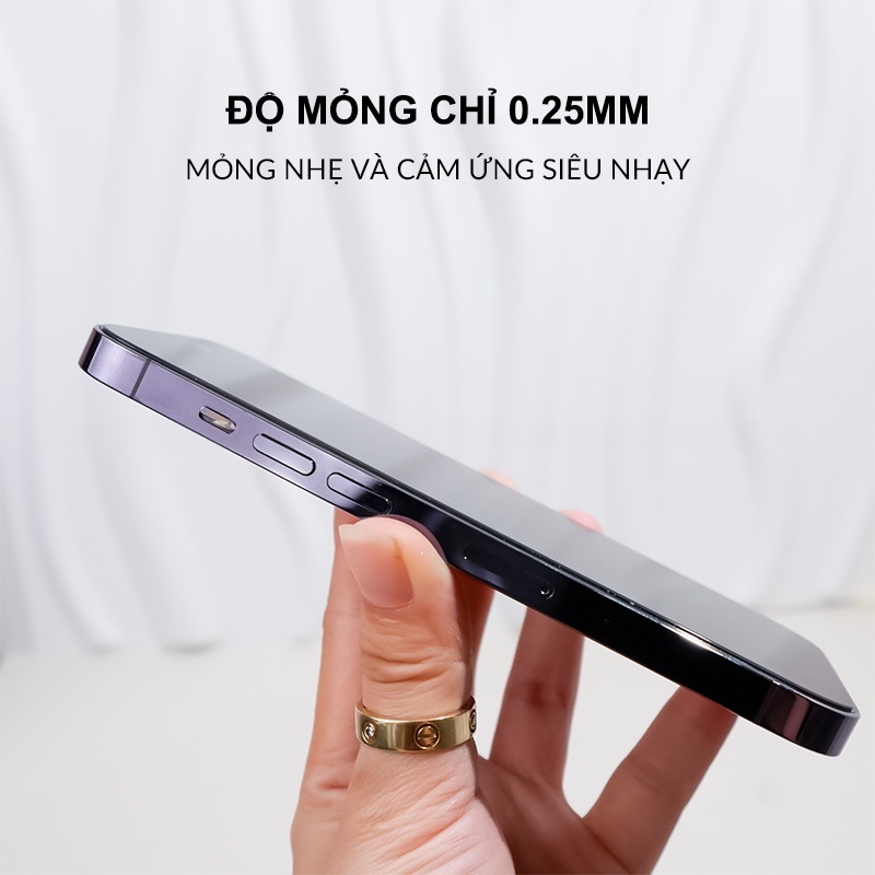 Dán kính cường lực màn hình cho iPhone 15 Pro Max / 15 Pro / 15 Plus / iP 15 hiệu ANANK Glass Pro 9H, mỏng 0.25mm, phủ nano hạn chế bám vân tay, công nghệ anti-Scratch, độ cứng gấp 3 lần miếng dán thường - Hàng nhập khẩu