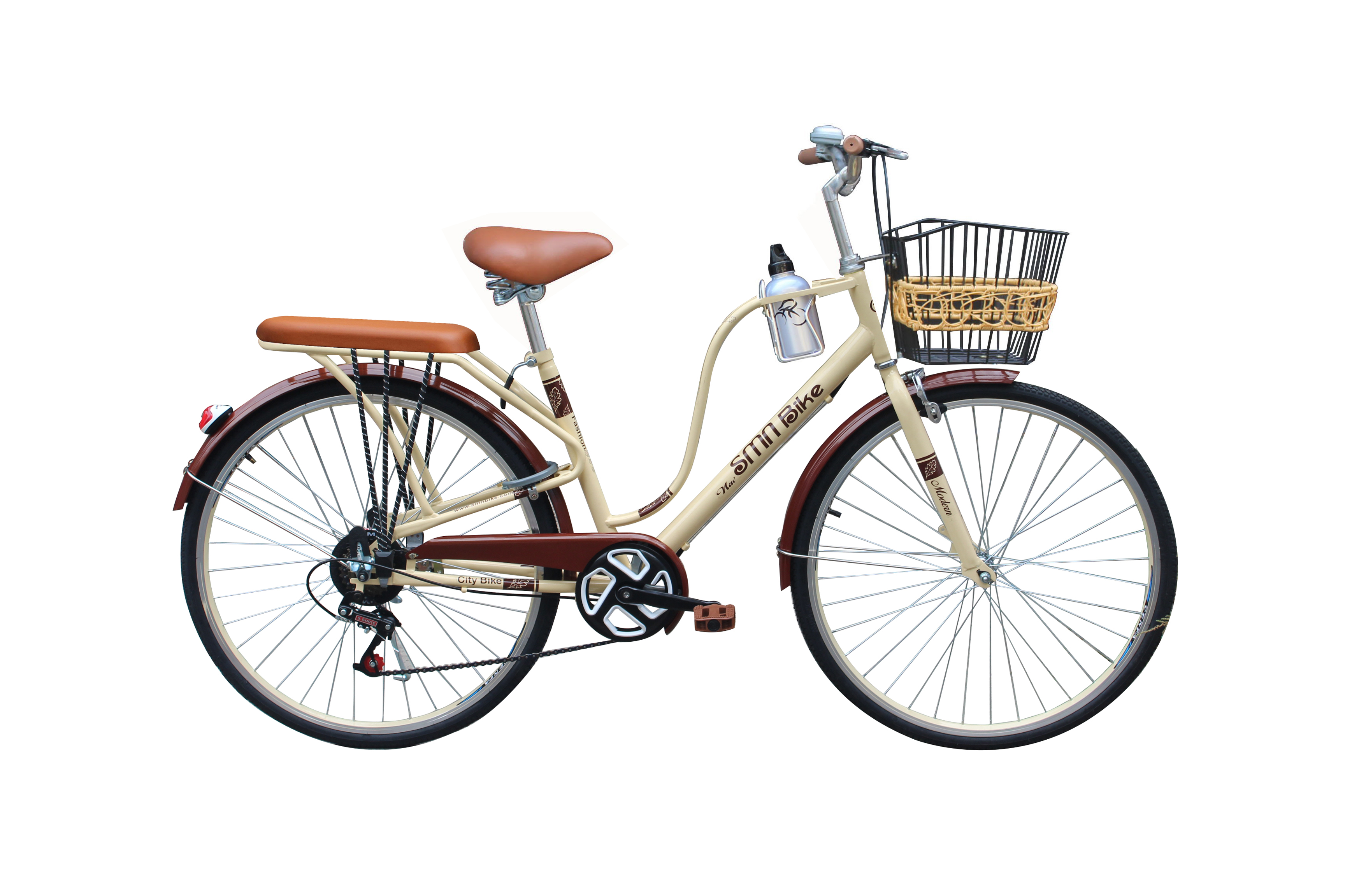 Xe đạp đường phố SMNBIke đề đĩa líp 7 26 inch