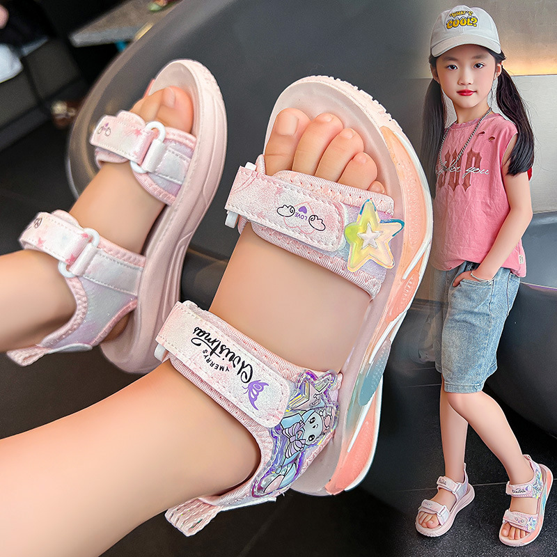 Giày Sandal quai hậu KUROMI cho bé, giày thể thao siêu nhẹ, êm nhẹ chống trơn trượt – GSD9140