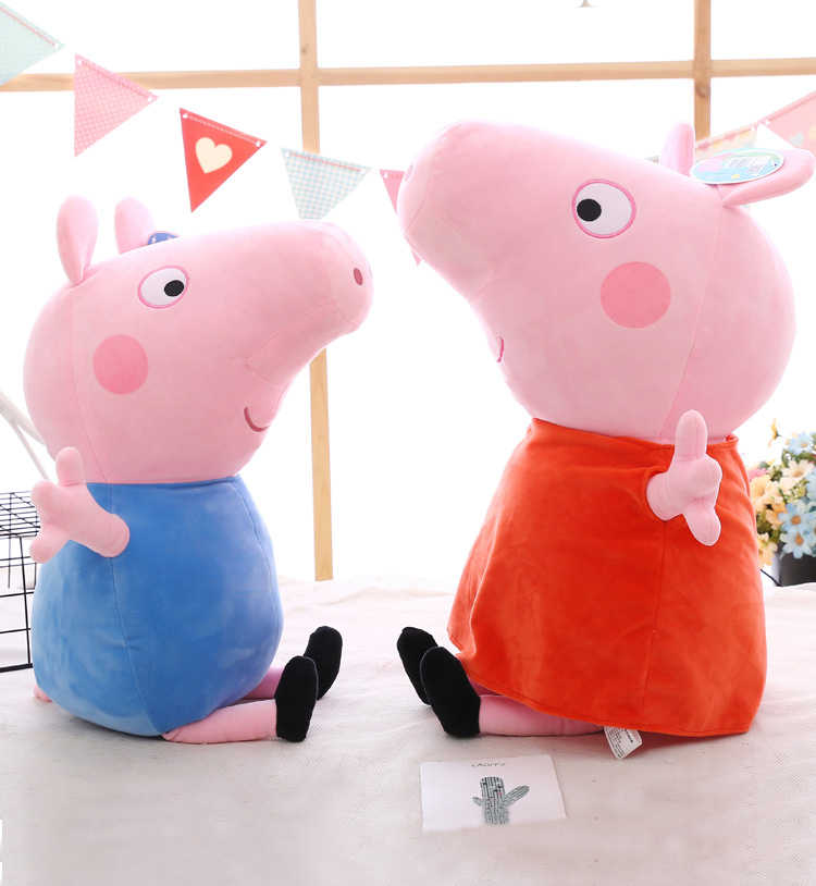 Gấu bông heo Peppa, gia đình heo Peppa (20cm---&gt;40cm) hàng việt nam chất lượng cao, an toàn cho trẻ nhỏ