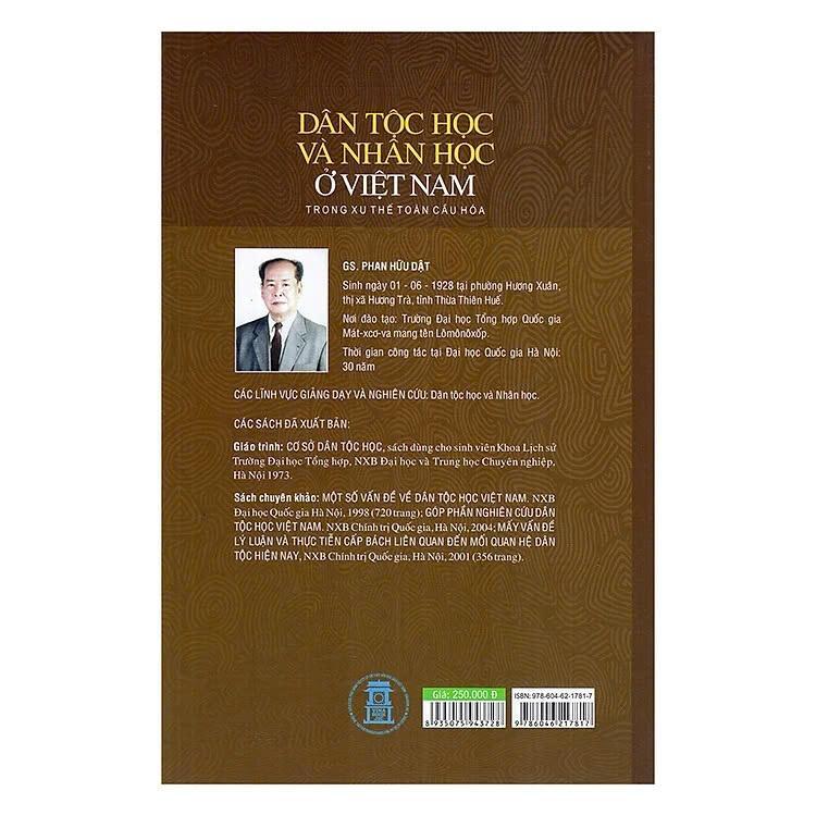 Sách - Dân Tộc Học Và Nhân Học Ở Việt Nam Trong Xu Thế Toàn Cầu Hóa - Phan Hữu Dật - VIETNAMBOOK