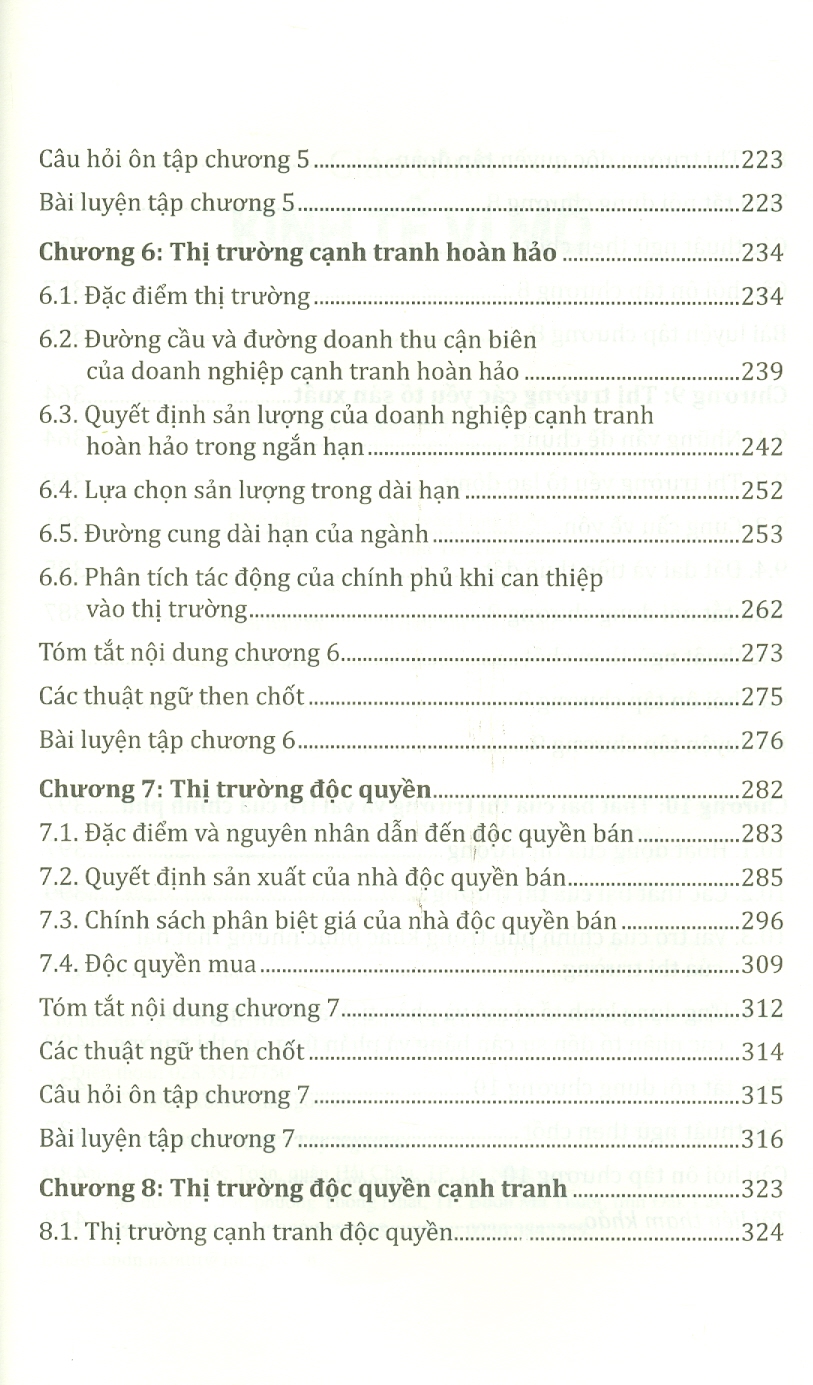Giáo Trình Kinh Tế Vi Mô - TS. Vũ Trọng Phong & TS. Trần Thị Hòa -