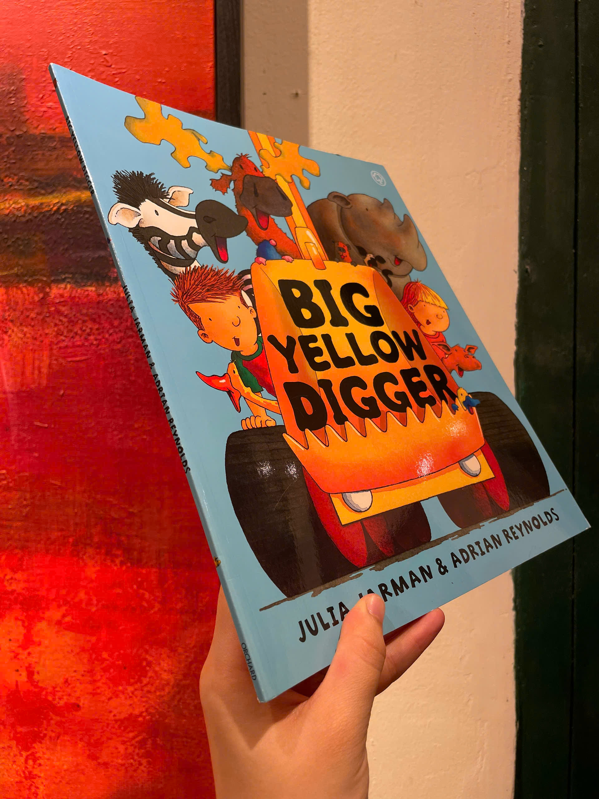 Sách - Big Yellow Digger (Ben &amp; Bella) by Julia Jarman - Children's Books In English