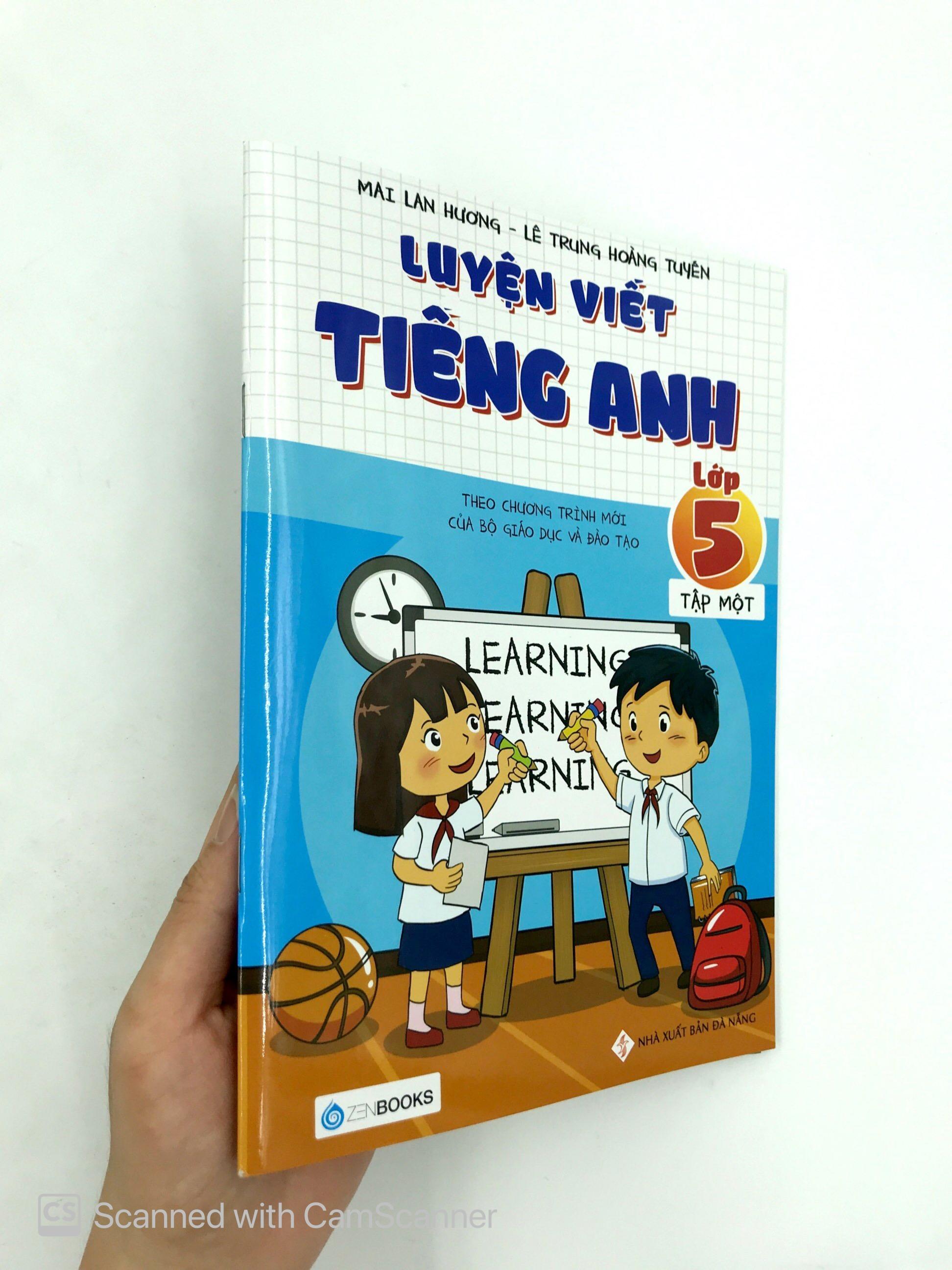 Luyện Viết Tiếng Anh Lớp 5 (Tập 1) (Tái Bản)